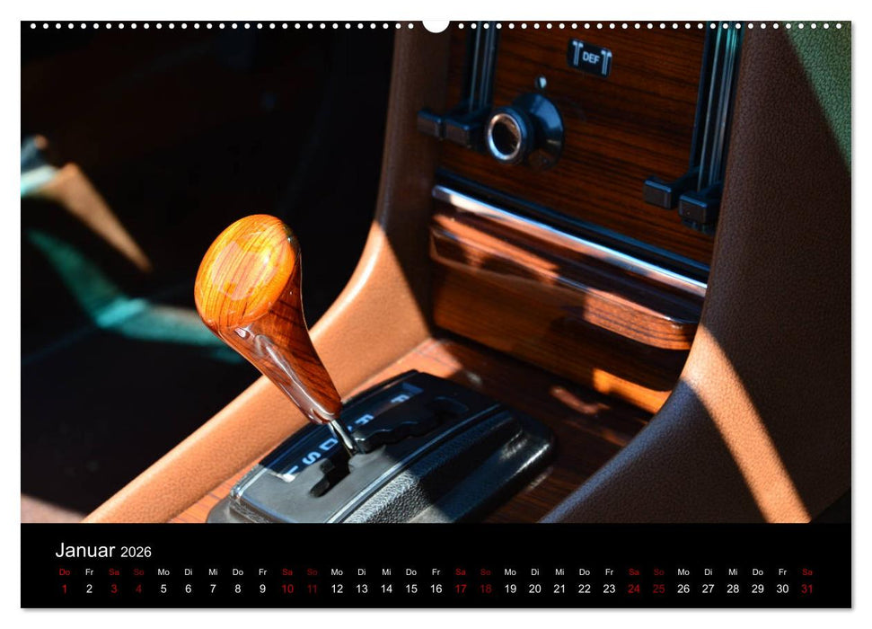 Mercedes SL W107 - zeitlose Eleganz (CALVENDO Wandkalender 2026)