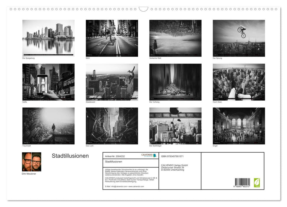 Stadtillusionen (CALVENDO Wandkalender 2026)