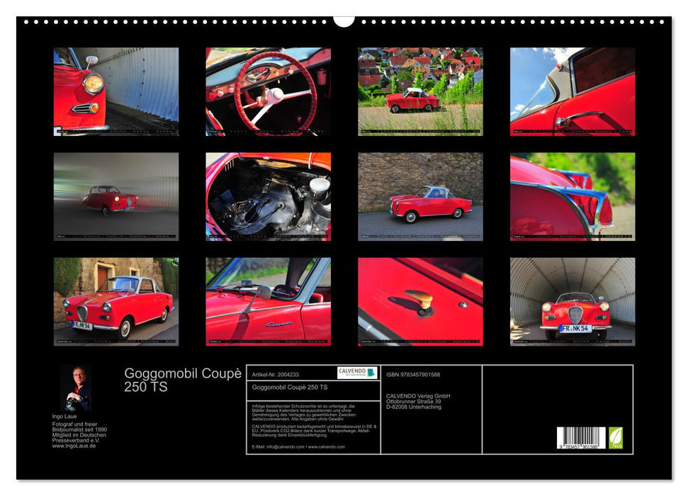 Goggomobil Coupè 250 TS (CALVENDO Wandkalender 2026)
