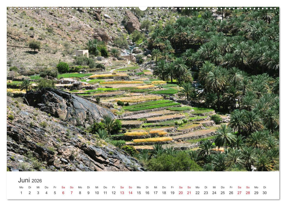 Sultanat Oman - Land des Orients (CALVENDO Wandkalender 2026)