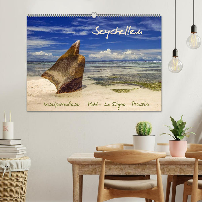 Seychellen - Inselparadiese Mahé La Digue Praslin (CALVENDO Wandkalender 2026)