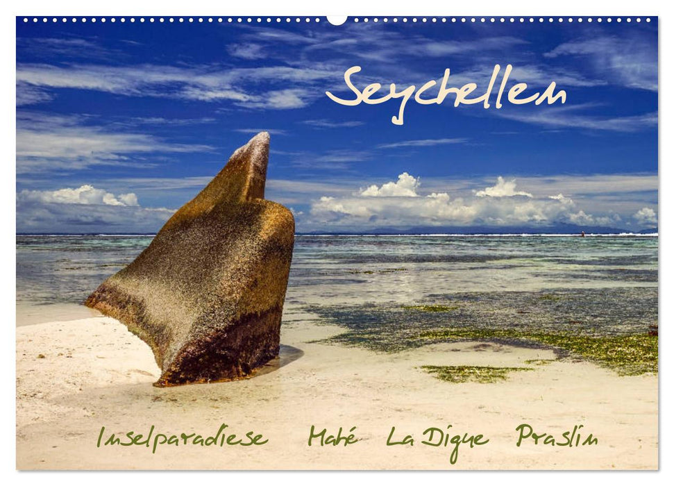 Seychellen - Inselparadiese Mahé La Digue Praslin (CALVENDO Wandkalender 2026)