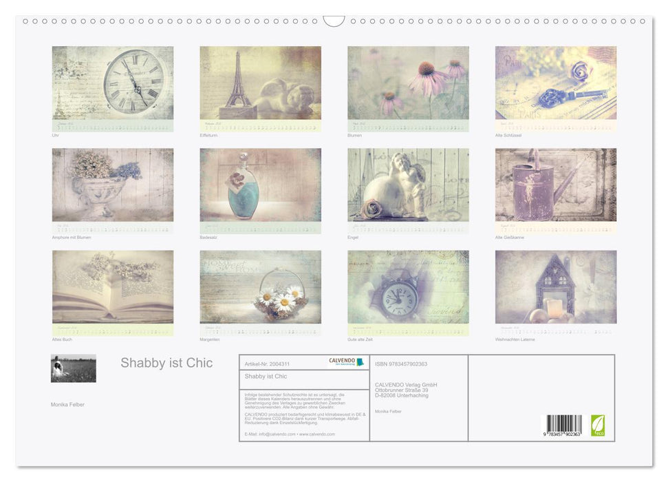 Shabby ist Chic (CALVENDO Wandkalender 2026)