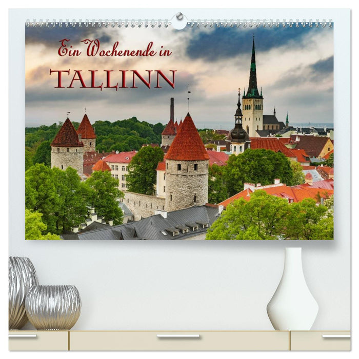 Ein Wochenende in Tallinn (CALVENDO Premium Wandkalender 2026)