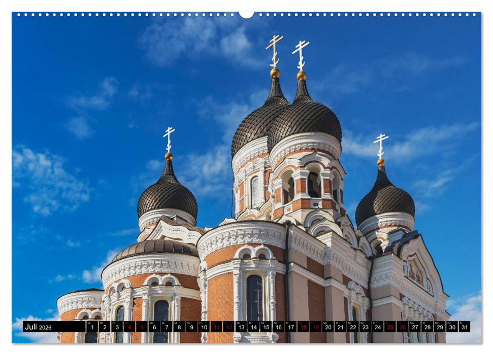 Ein Wochenende in Tallinn (CALVENDO Premium Wandkalender 2026)