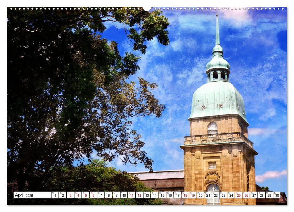 Magisches Darmstadt (CALVENDO Wandkalender 2026)
