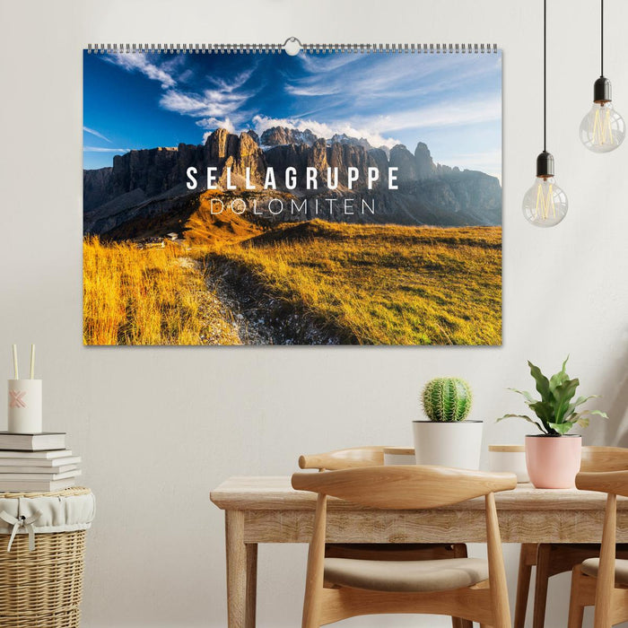 Sellagruppe. Dolomiten (CALVENDO Wandkalender 2026)