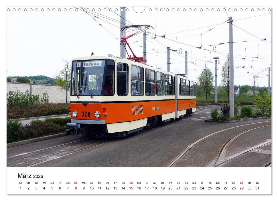 Die letzten Tatrabahnen (CALVENDO Wandkalender 2026)