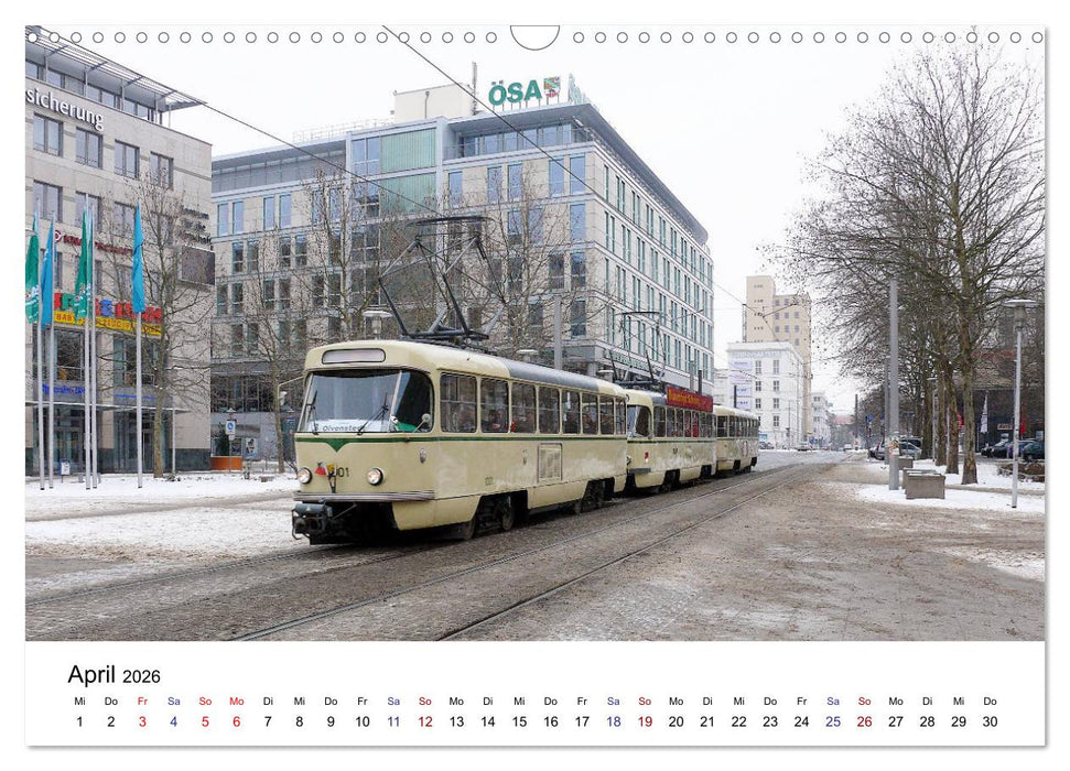 Die letzten Tatrabahnen (CALVENDO Wandkalender 2026)