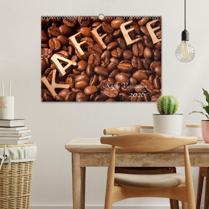 Kaffee Variationen (CALVENDO Wandkalender 2026)
