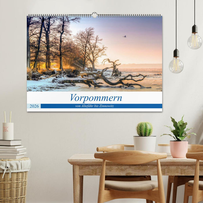 Vorpommern - von Altefähr bis Zinnowitz (CALVENDO Wandkalender 2026)