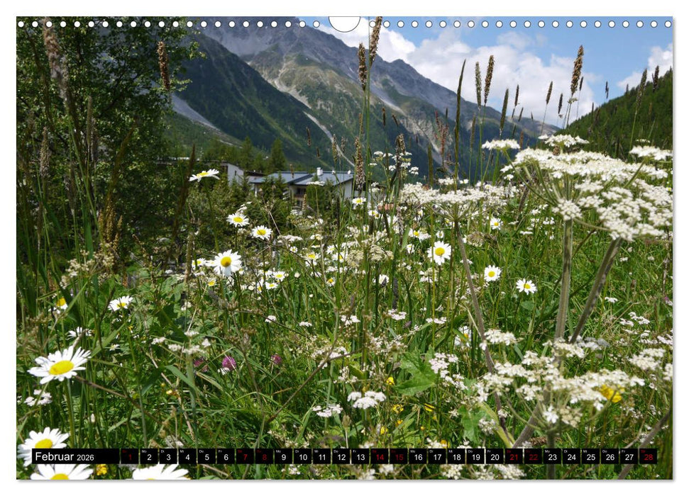 Sulden - Südtiroler Bergdorf am Fuße des Ortlers (CALVENDO Wandkalender 2026)
