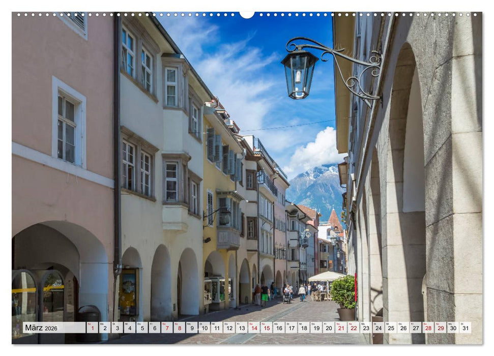 MERAN Idyllische Altstadt (CALVENDO Wandkalender 2026)