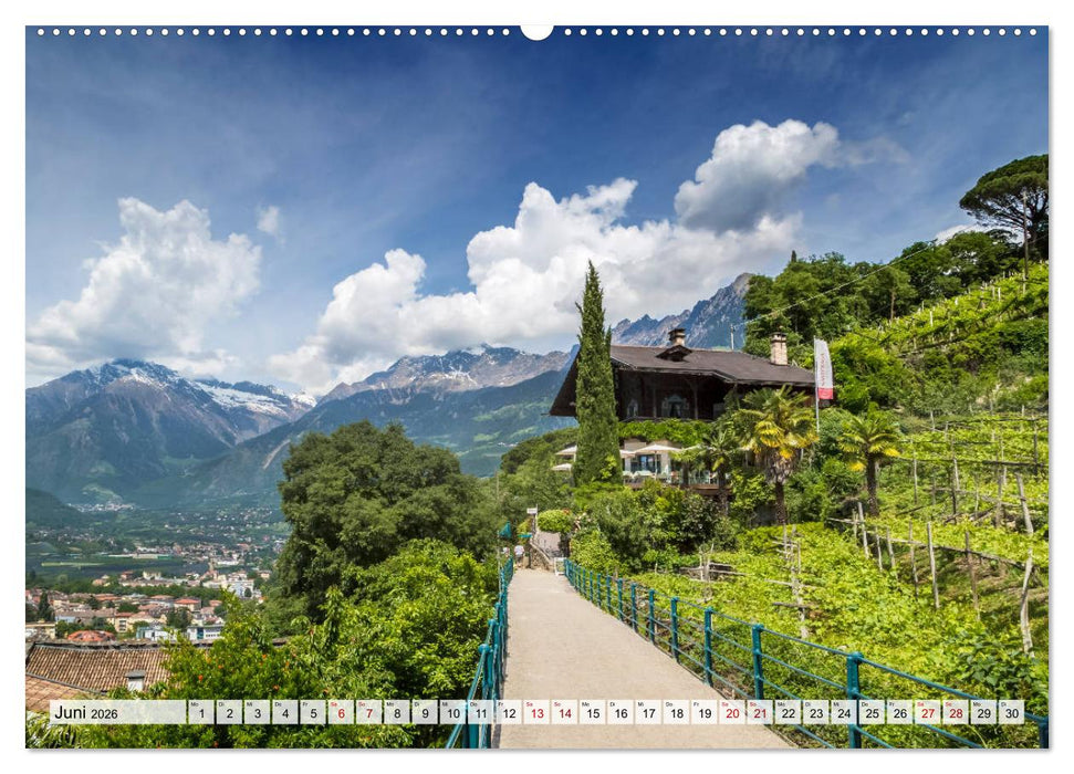MERAN Idyllische Altstadt (CALVENDO Wandkalender 2026)