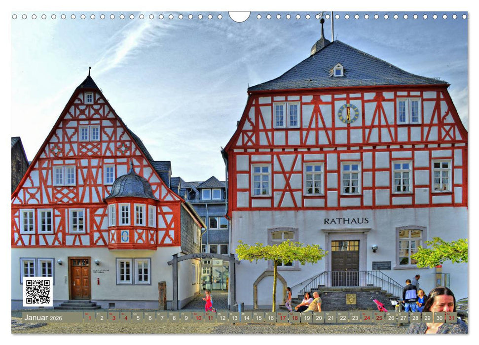 Kirchberg Hunsrück Impressionen (CALVENDO Wandkalender 2026)