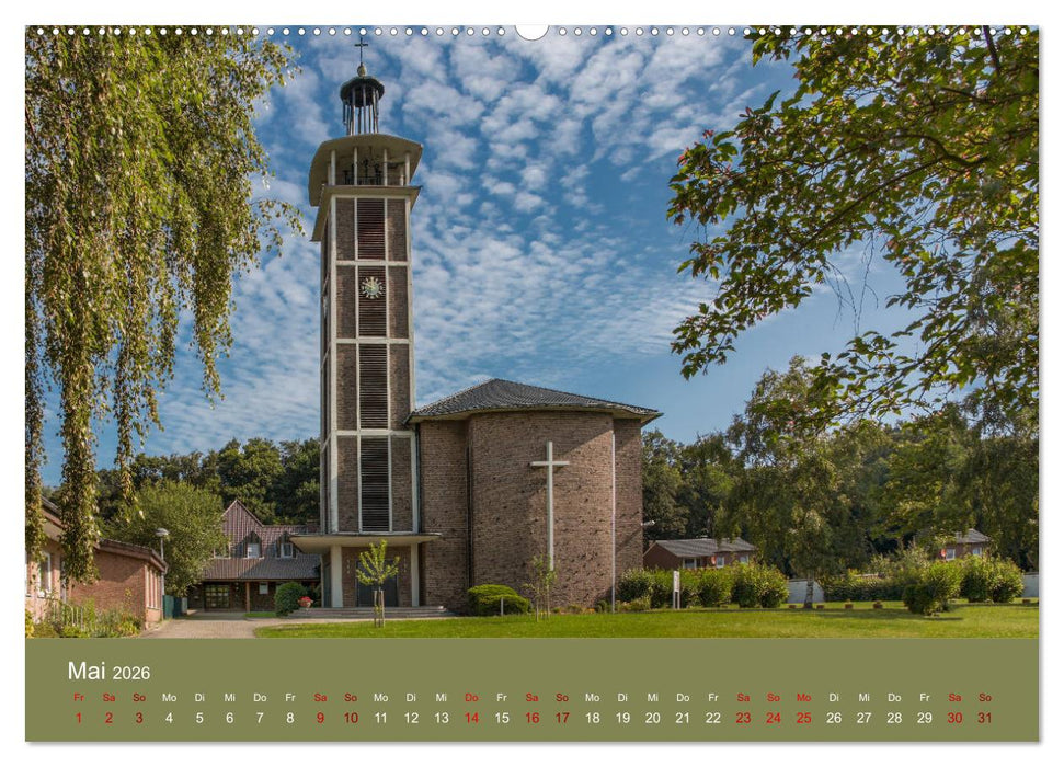 Bergkamen NRW Regional (CALVENDO Wandkalender 2026)