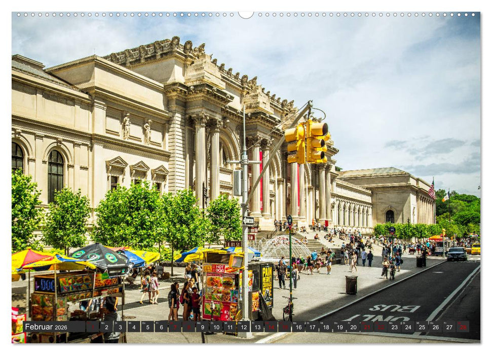 Stadtansichten New York (CALVENDO Wandkalender 2026)