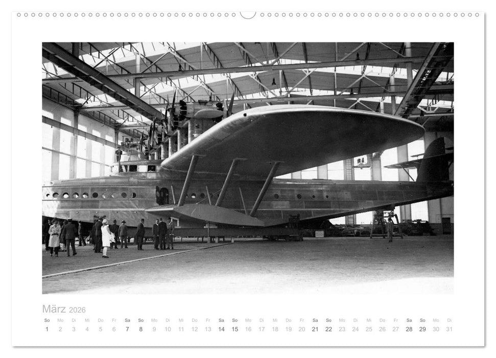 Reise mit dem Flugschiff - Dornier (CALVENDO Wandkalender 2026)