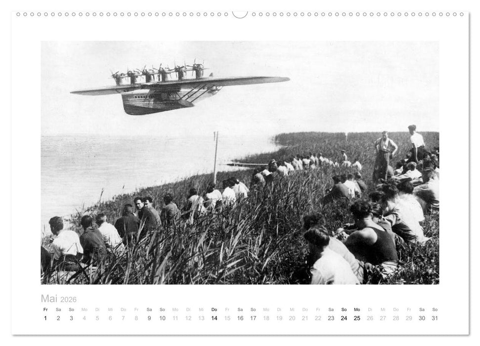 Reise mit dem Flugschiff - Dornier (CALVENDO Wandkalender 2026)