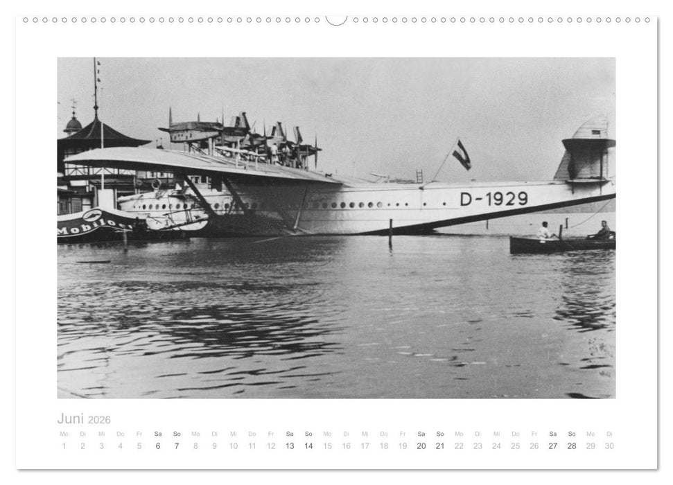 Reise mit dem Flugschiff - Dornier (CALVENDO Wandkalender 2026)