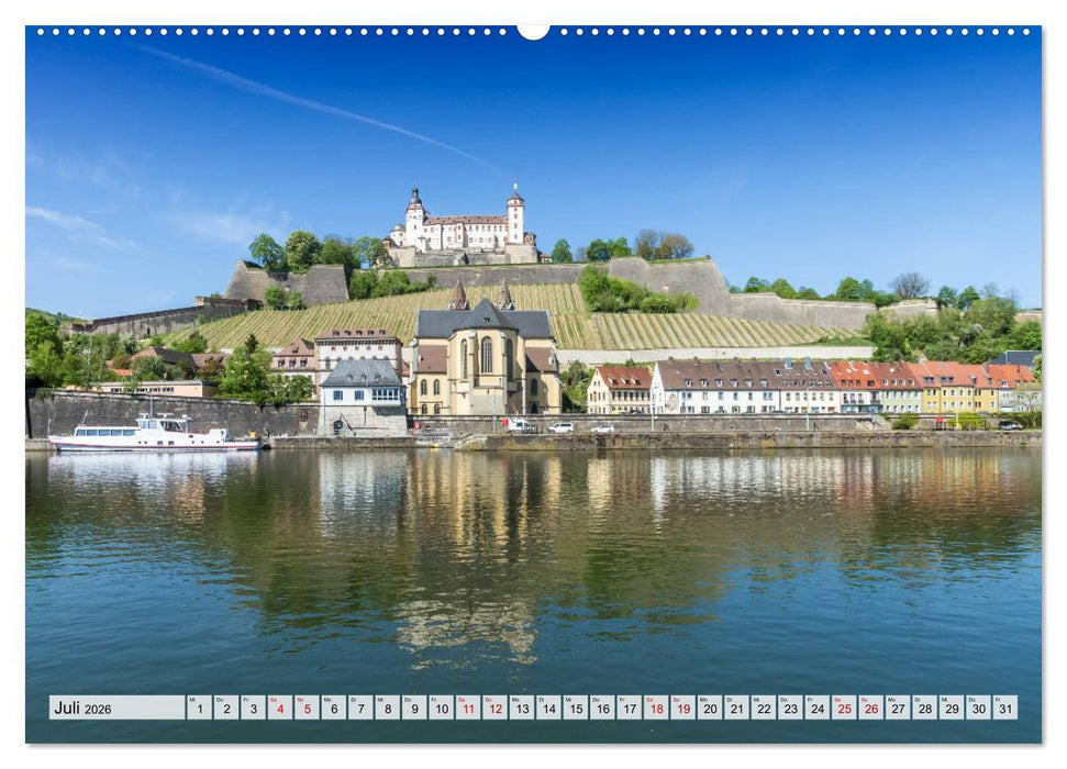 WÜRZBURG Historisches Stadtherz (CALVENDO Premium Wandkalender 2026)