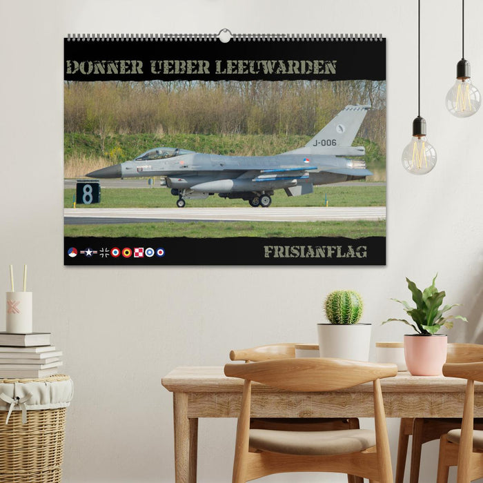 Donner ueber Leeuwarden (CALVENDO Wandkalender 2026)