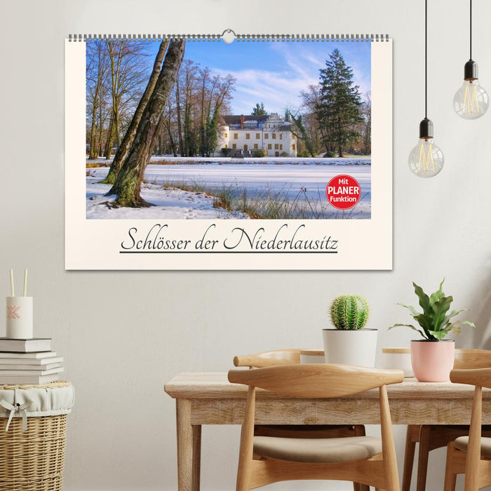 Schlösser der Niederlausitz (CALVENDO Wandkalender 2026)