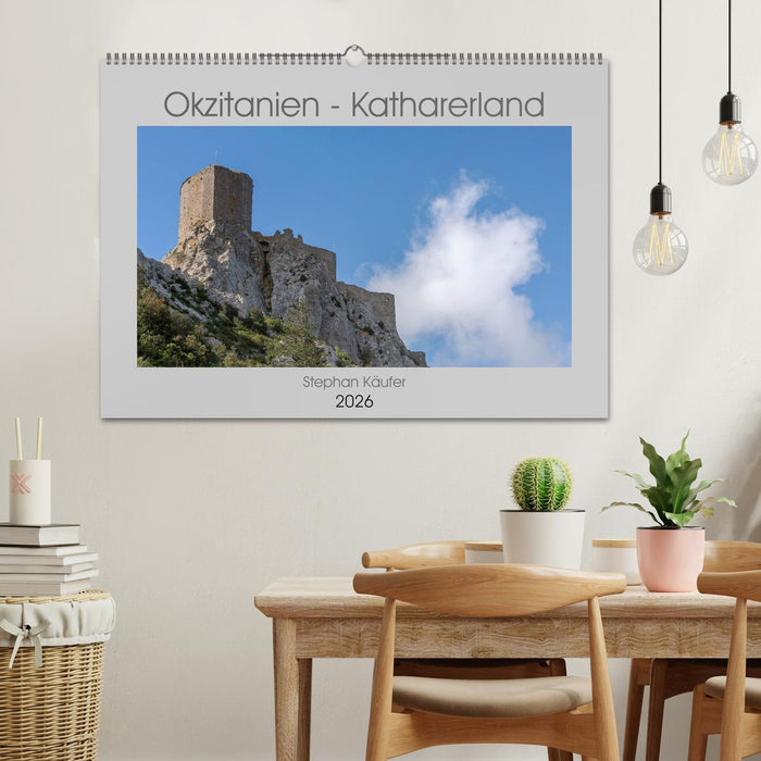 Okzitanien - Katharerland (CALVENDO Wandkalender 2026)