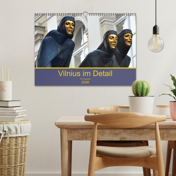 Vilnius im Detail (CALVENDO Wandkalender 2026)