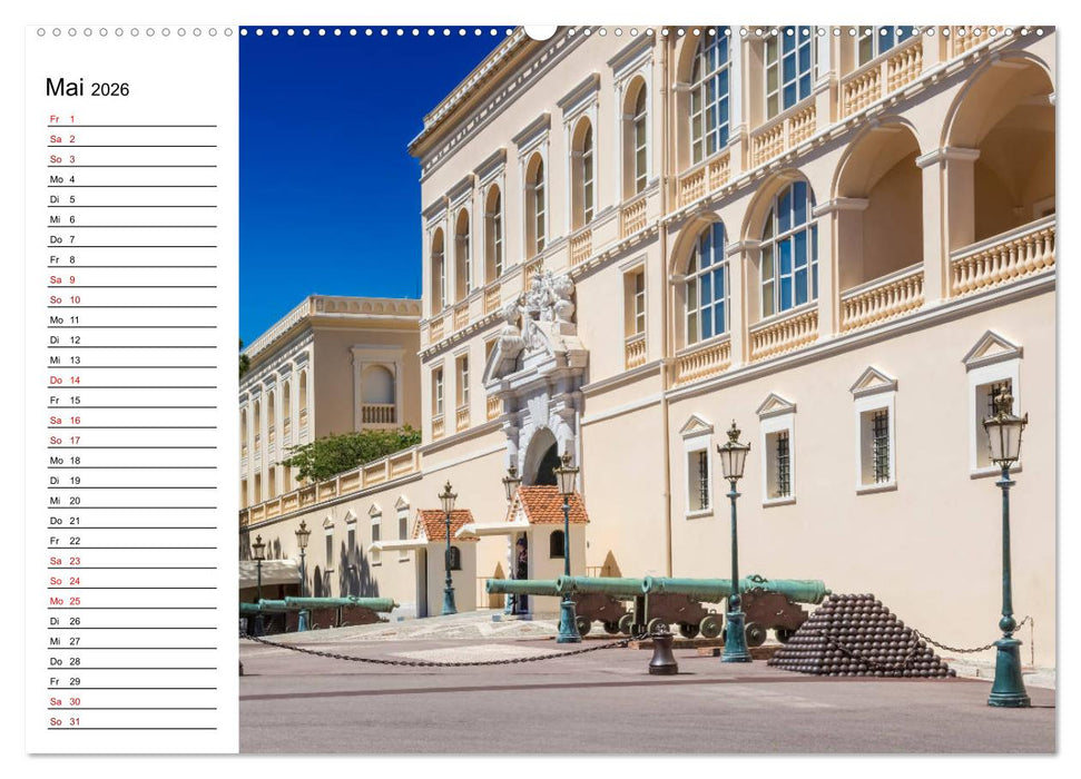 CÔTE D’AZUR Bezaubernde Orte (CALVENDO Wandkalender 2026)