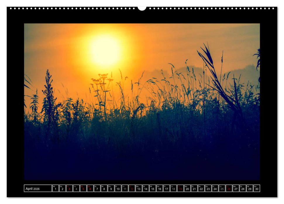 Lichtlandschaft Worpswede (CALVENDO Wandkalender 2026)