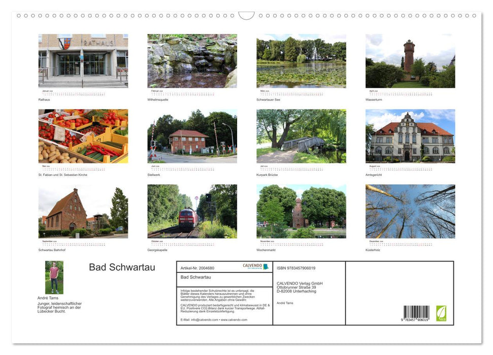 Bad Schwartau (CALVENDO Wandkalender 2026)