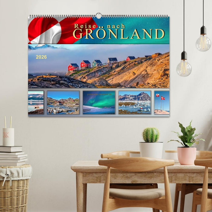Reise nach Grönland (CALVENDO Wandkalender 2026)