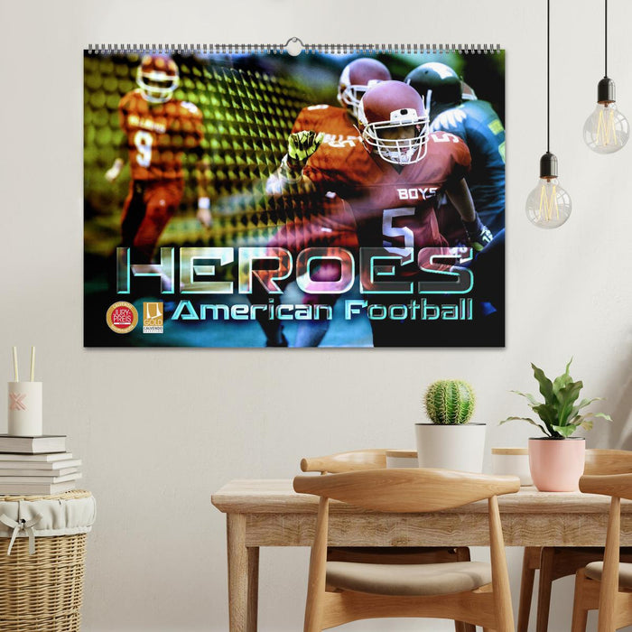 HEROES - American Football (CALVENDO Wandkalender 2026)