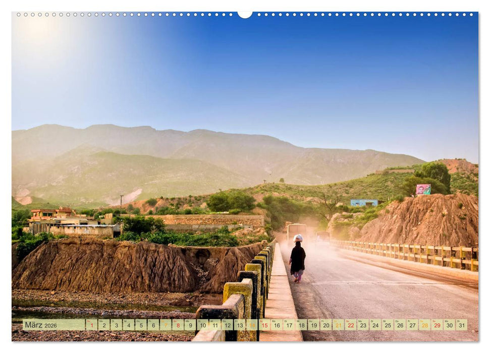 Reise durch Asien - Pakistan (CALVENDO Wandkalender 2026)