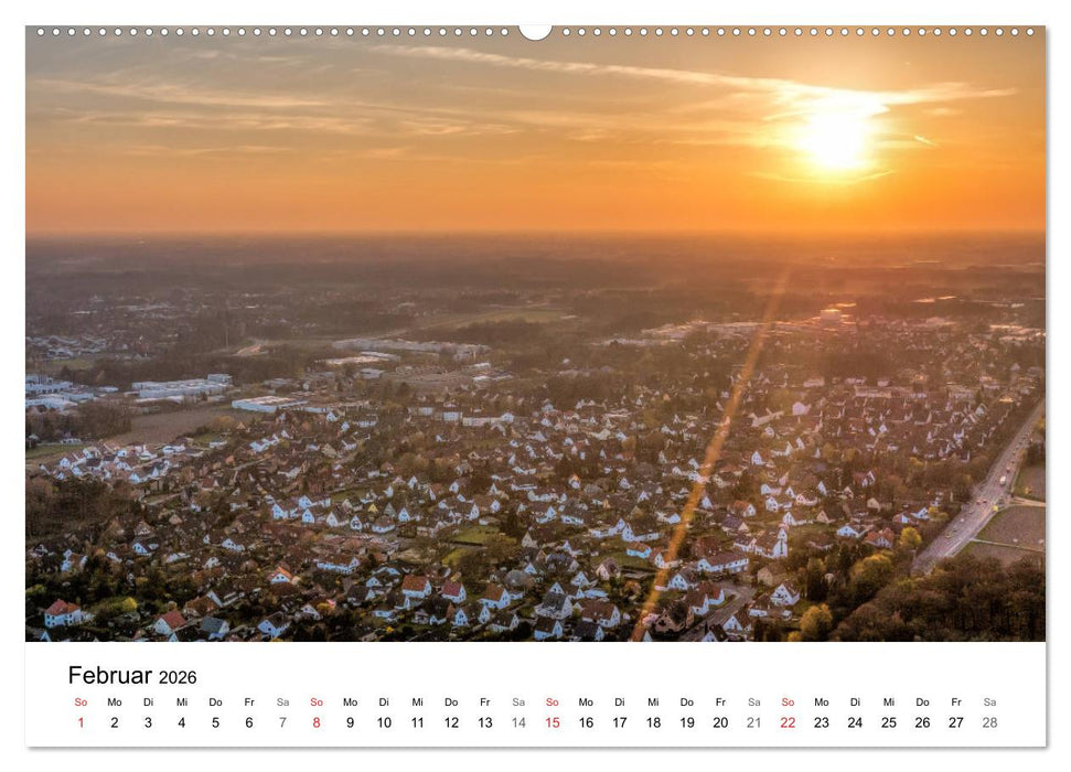 BIELEFELD aus der Vogelperspektive (CALVENDO Wandkalender 2026)