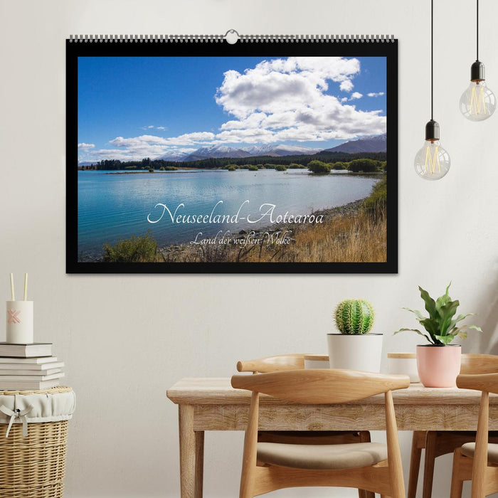 Neuseeland-Aotearoa, Land der weißen Wolke (CALVENDO Wandkalender 2026)