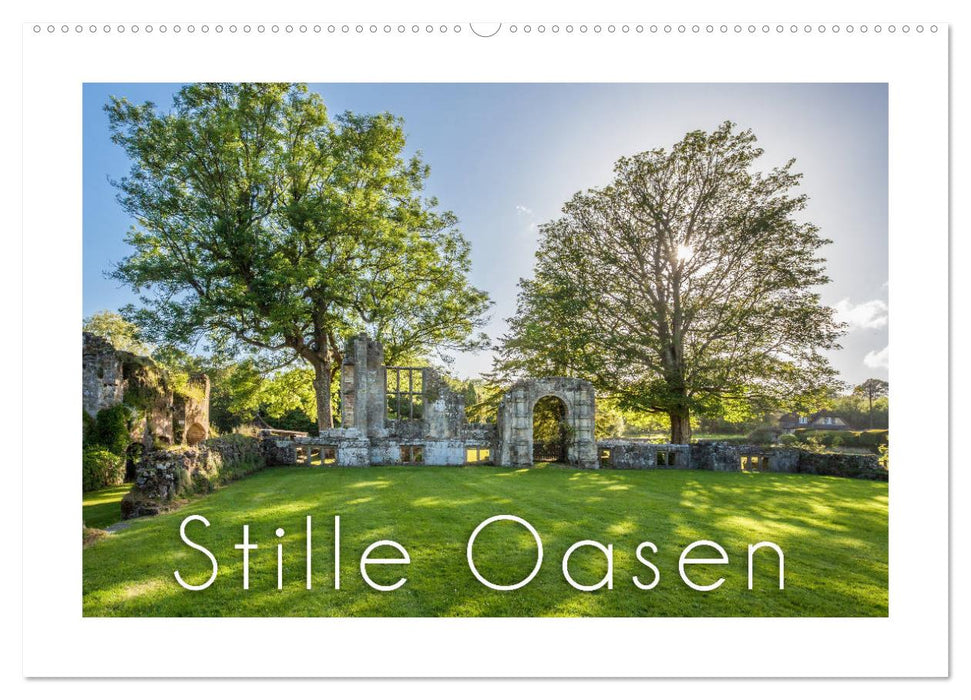 Stille Oasen (CALVENDO Wandkalender 2026)