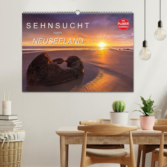 Sehnsucht nach Neuseeland (CALVENDO Wandkalender 2026)