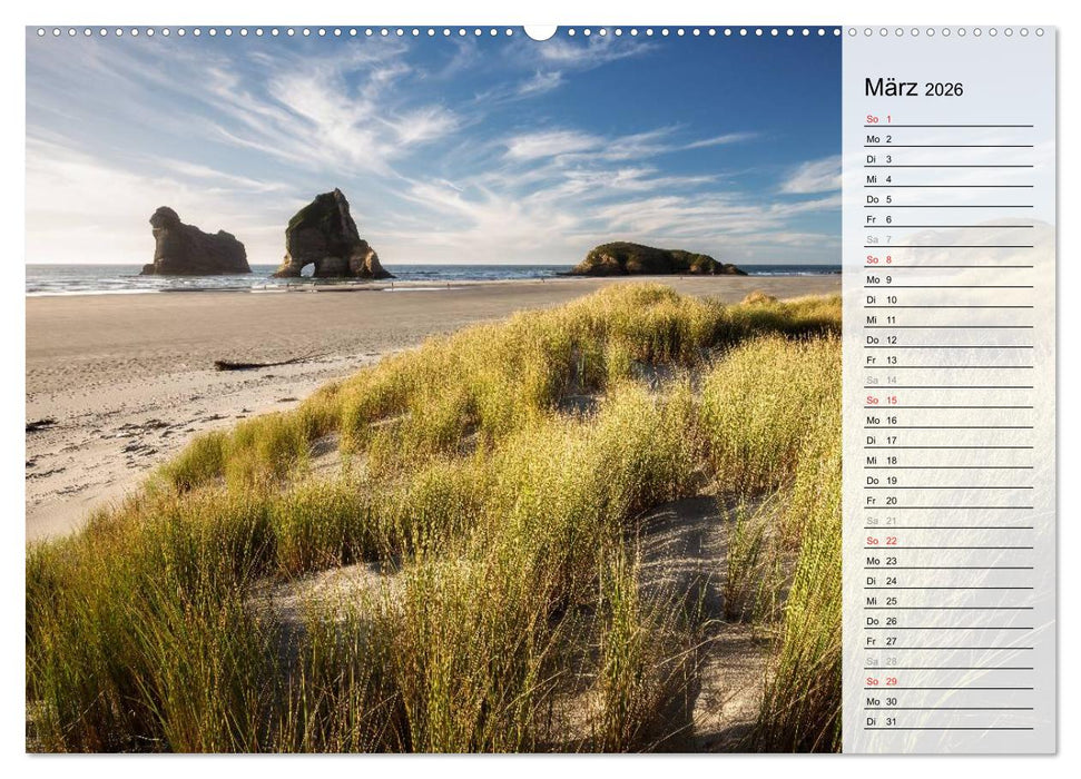 Sehnsucht nach Neuseeland (CALVENDO Wandkalender 2026)