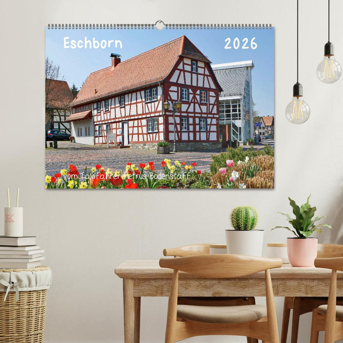 Eschborn vom Taxifahrer Petrus Bodenstaff (CALVENDO Wandkalender 2026)