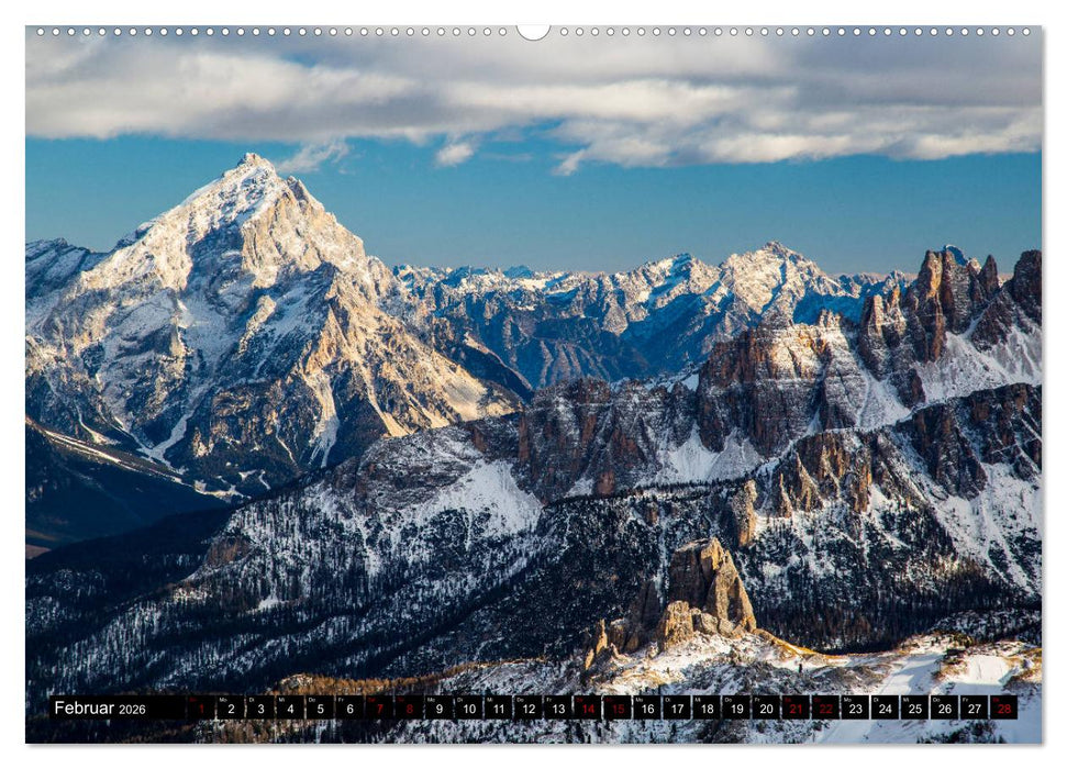 Lagazuoi Dolomiten (CALVENDO Wandkalender 2026)