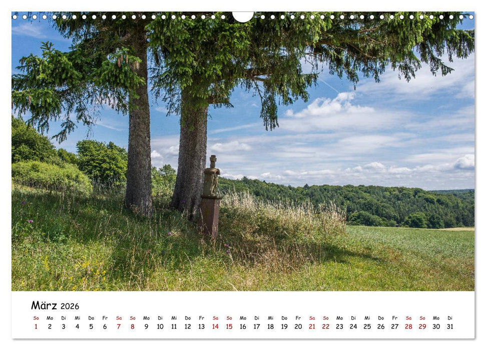 Die Eifel - Orte und Landschaften (CALVENDO Wandkalender 2026)
