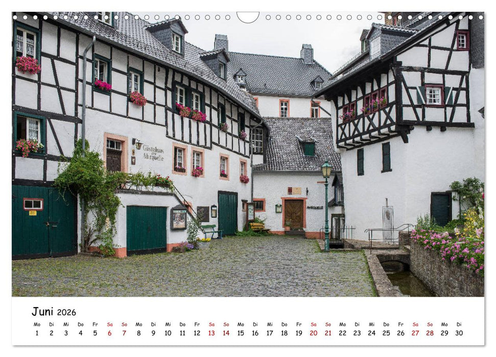 Die Eifel - Orte und Landschaften (CALVENDO Wandkalender 2026)
