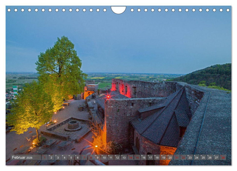 Weinland Pfalz - Region Südliche Weinstraße (CALVENDO Wandkalender 2026)