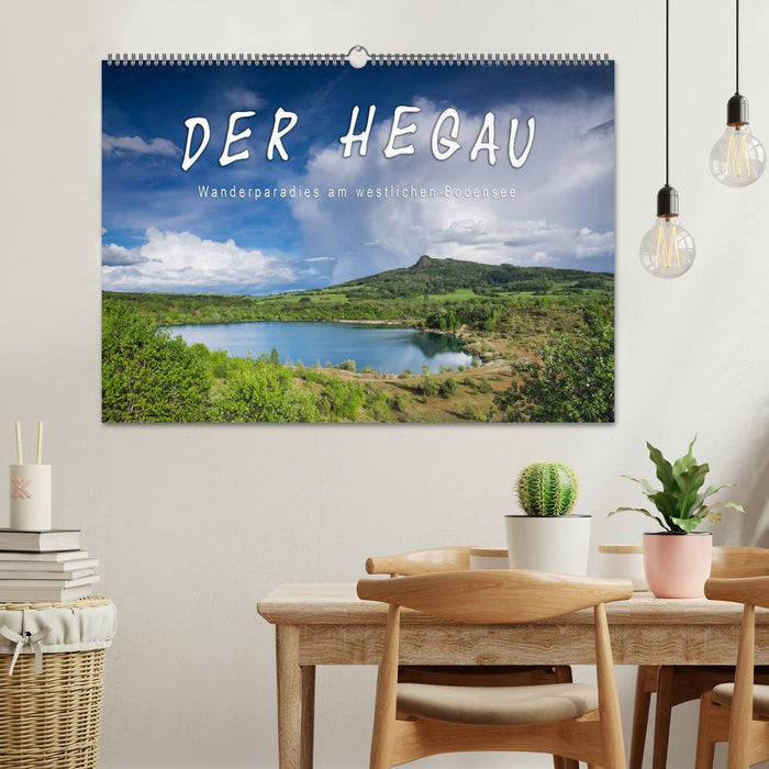 Der Hegau - Wanderparadies am westlichen Bodensee (CALVENDO Wandkalender 2026)