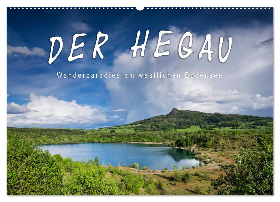 Der Hegau - Wanderparadies am westlichen Bodensee (CALVENDO Wandkalender 2026)