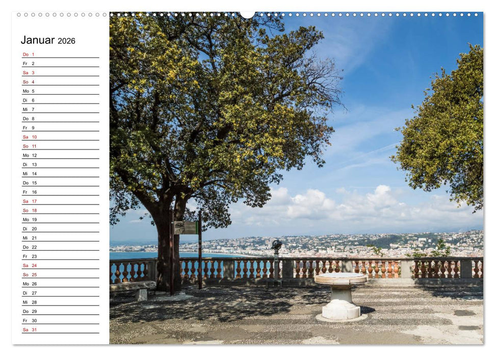 NIZZA Idyllische Impressionen (CALVENDO Wandkalender 2026)