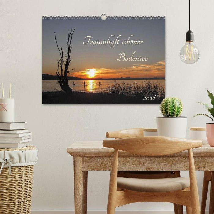 Traumhaft schöner Bodensee (CALVENDO Wandkalender 2026)