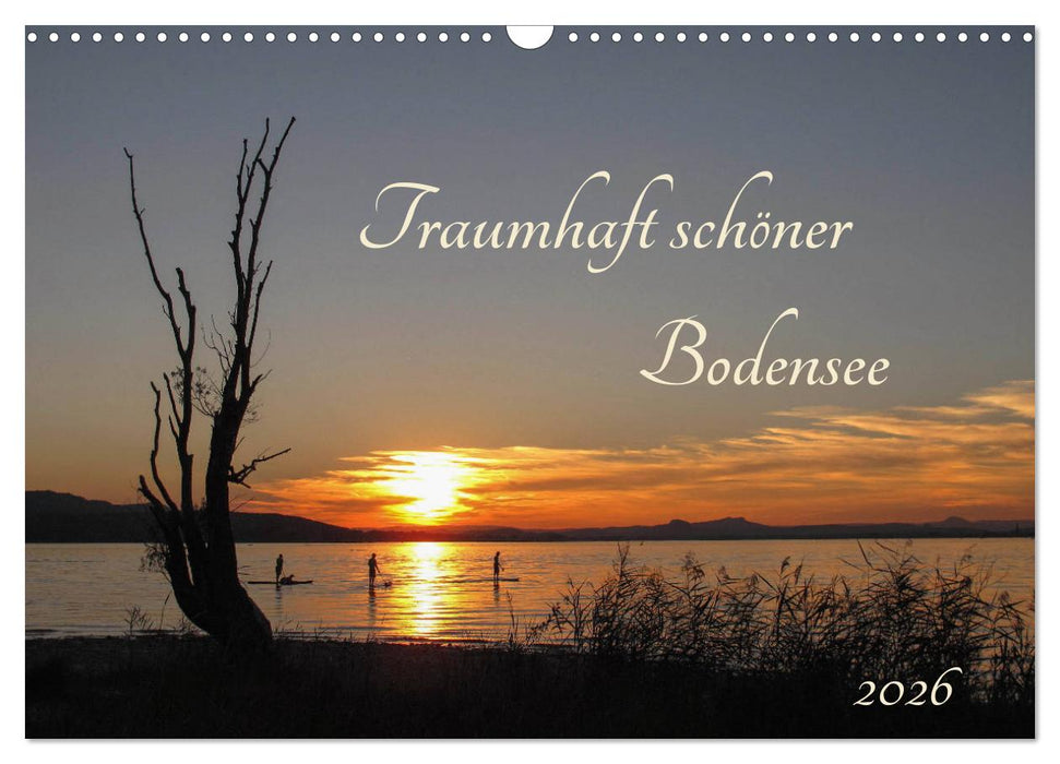 Traumhaft schöner Bodensee (CALVENDO Wandkalender 2026)